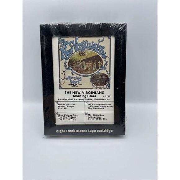 The New Virginians Morning Star 8-2129 Eight Track Stereo Tape Cartridge-VTG NEW - Picture 1 of 4
